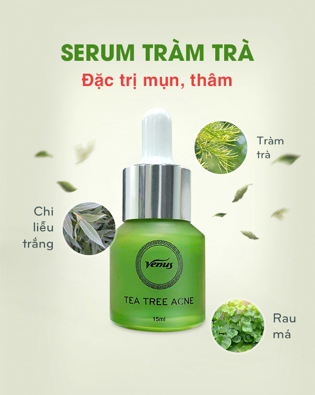 [Freeship] Serum Tràm Trà Venus - Sạch Mụn 100% Chính Hãng