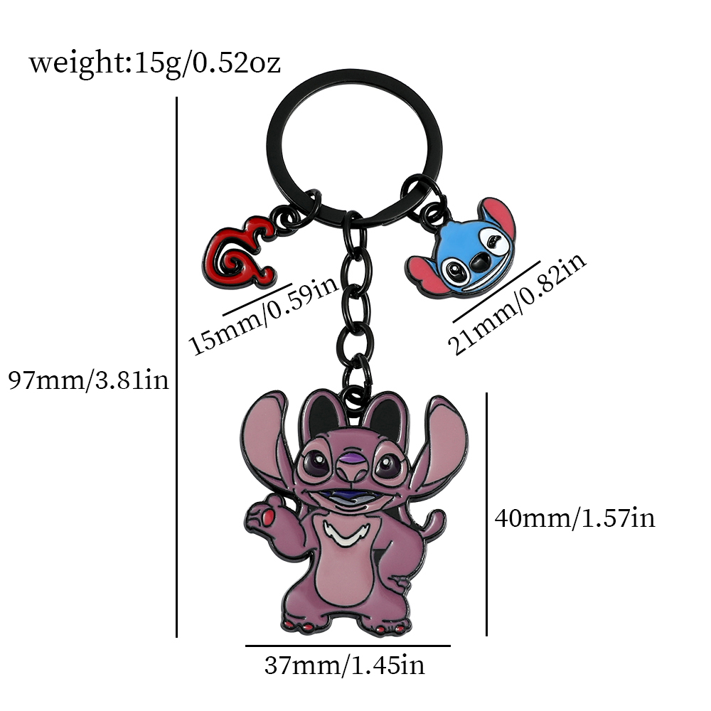Porte-clés Mignon Stitch - Charm Pendentif Pour Sac, Petit Cadeau, Neuf Avec étiquettes