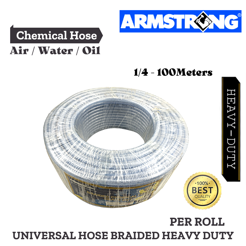 ARMSTRONG PVC Plastic Braided Chemical Hose Heavy Duty Lazada PH