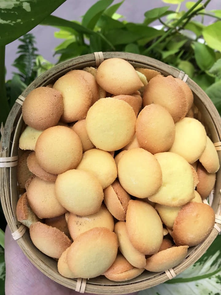 Bánh đồng xu ( Bánh trứng nhện) bơ sữa - 500gram