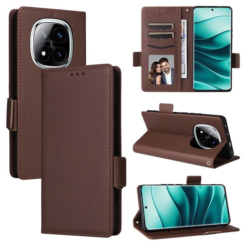 Xiaomi Redmi Note 14 Pro/Poco X7 Leather Phone Case,Wallet Phone Case,Flip Folio Phone Case Cover for Xiaomi Redmi Note 14 Pro/Poco X7.