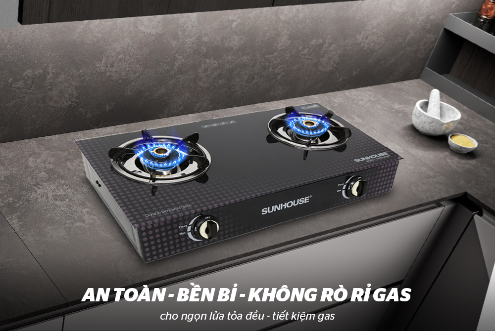 Bếp ga đôi Sunhouse SHB3366MT