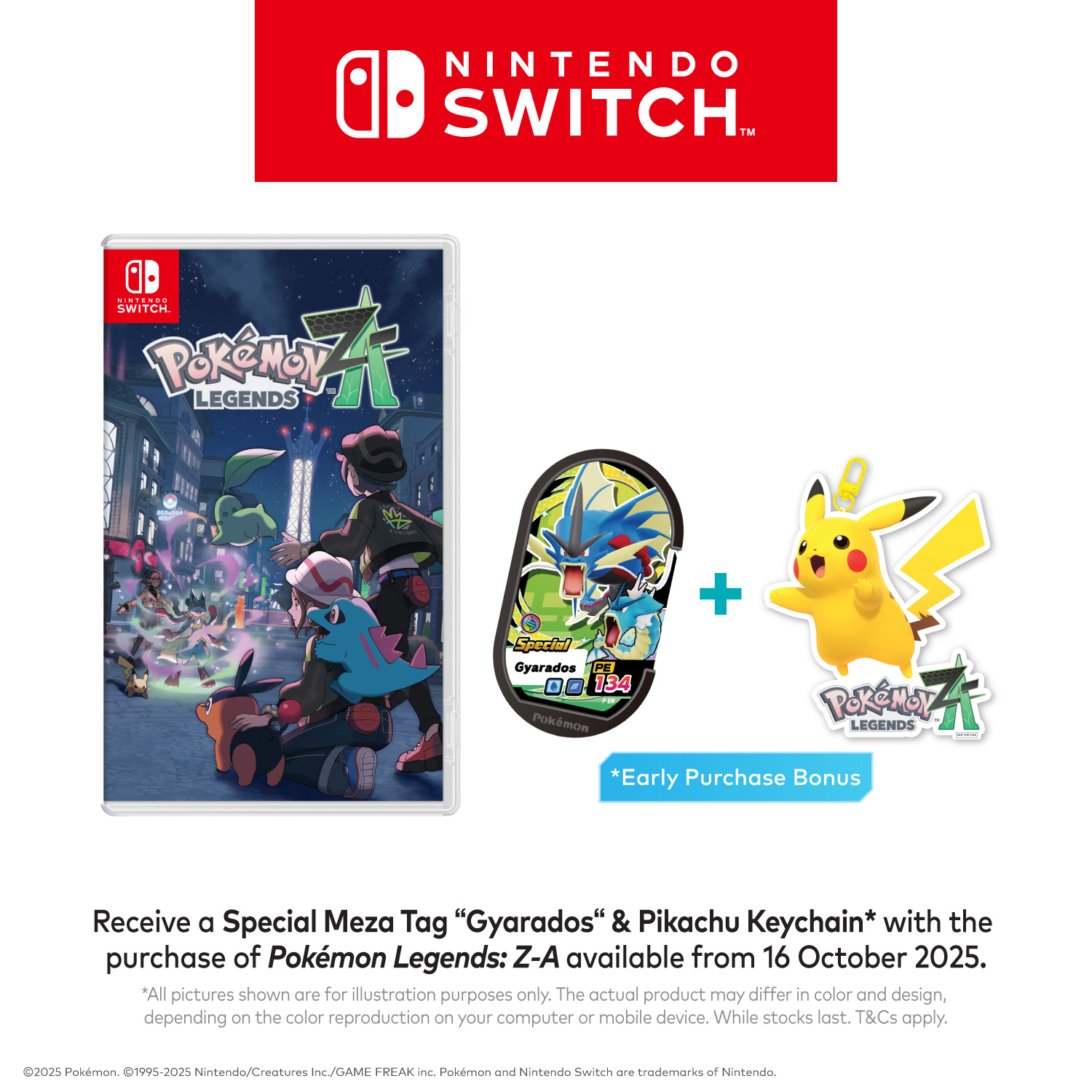 Nintendo Official Store] Pokemon Legends Z-A - Nintendo Switch