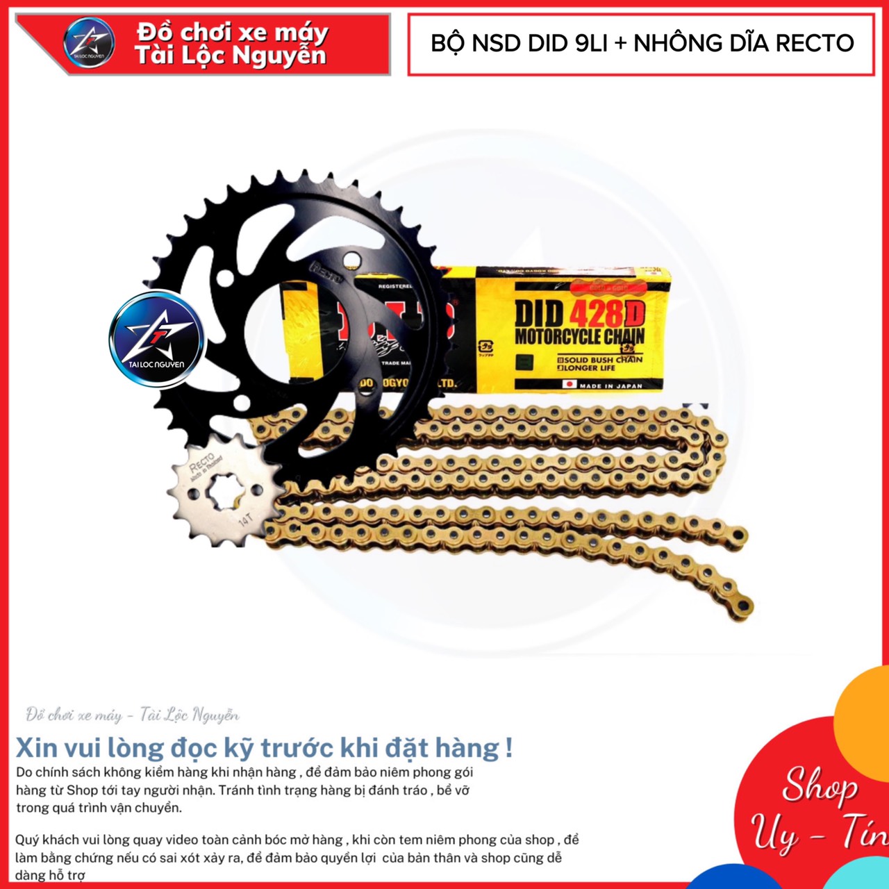 Bộ Nhông Sên Dĩa Exciter