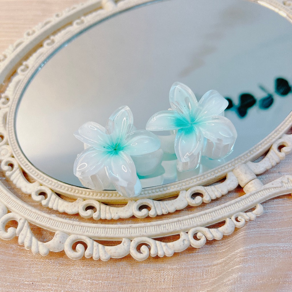 Kẹp tóc hoa sứ nhỏ size 4cm