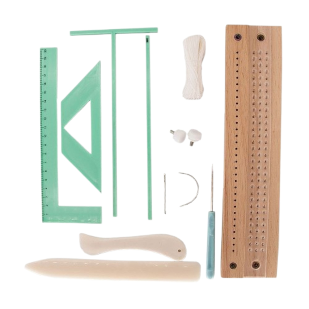 DIY Hand Bookbinding Bookbinding Ruler Set Cutter Guide Great Stencils ...