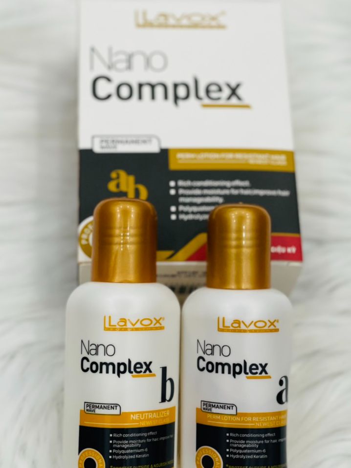 Uốn lạnh Siêu dưỡng thế hệ mới Nano Complex thương hiệu LAVOX - Giúp tạo sóng tóc xoăn bồng