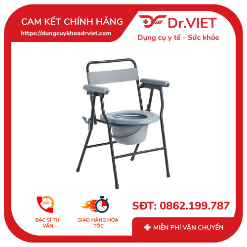 Ghế bô vệ sinh Lucass G-899- Ghế bô vệ sinh cho người già, bà bầu, bệnh nhân không phải đi nhà vệ sinh vất vả, khó khăn