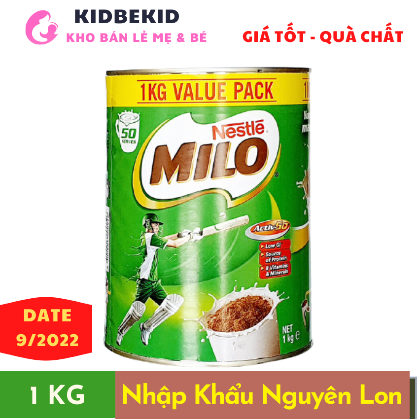 Sữa Nestlé Milo 1KG | Dành cho trẻ muốn Tăng chiều …