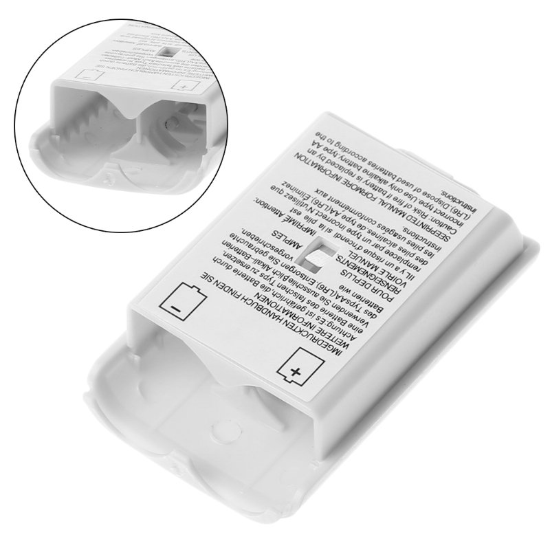Battery Back for Case Protective Cover  lacement For Xbox 360 Controller