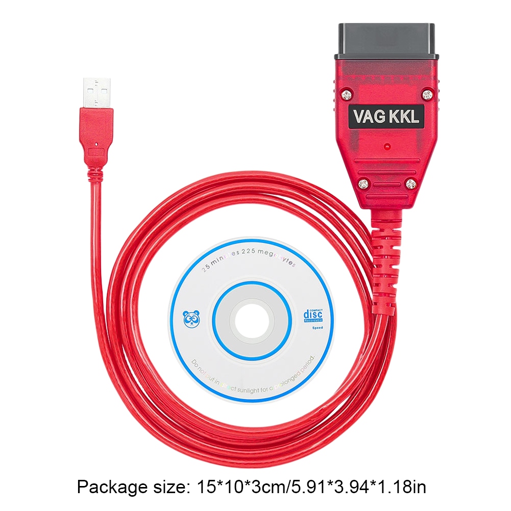 ❉■ For VAG KKL Scanner Tool FTDI FT232RL Chip OBD2 Car Diagnostic Interface Cable USB Car Diagnostic Cable For VW/Audi/Skoda/Seat