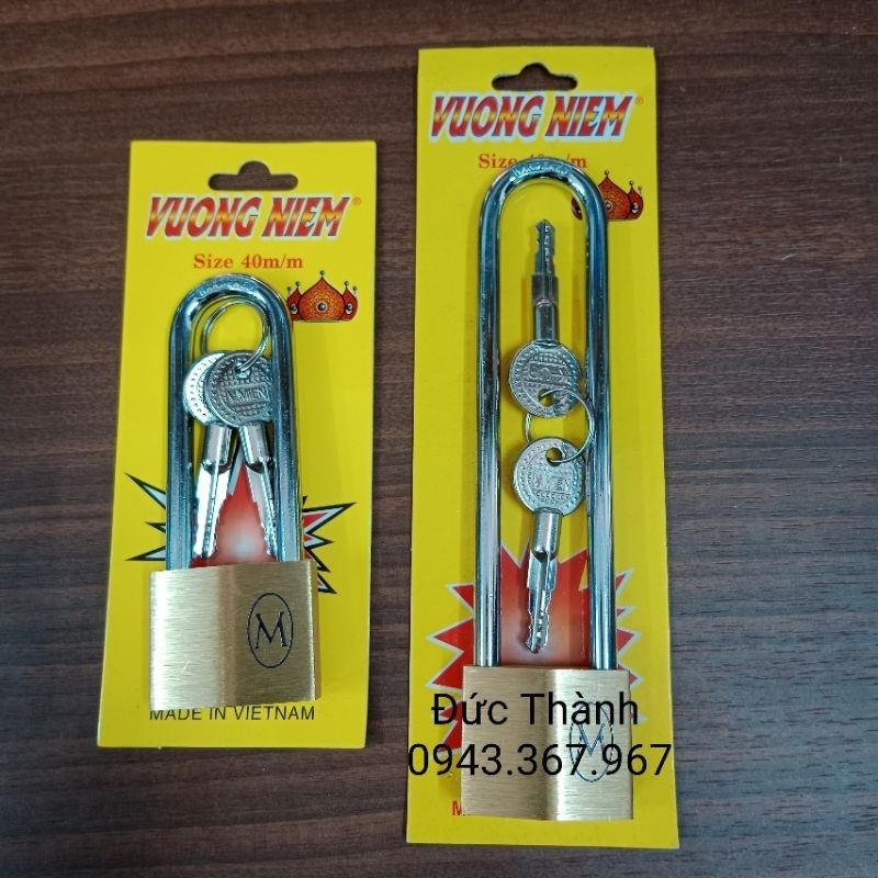 Ổ khoá càng dài Vương Niệm (Chính Hãng)