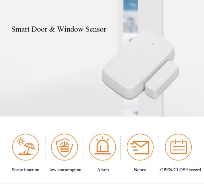Cảm biến từ báo động mở cửa zigbee Tuya