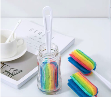 Cây Cọ Rửa Ly/ Cốc Nhiều Màu