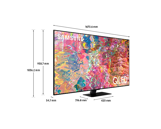 [Miễn phí lắp đặt + Freeship] Smart TV Samsung 4K QLED 75 inch QA75Q80BAKXXV