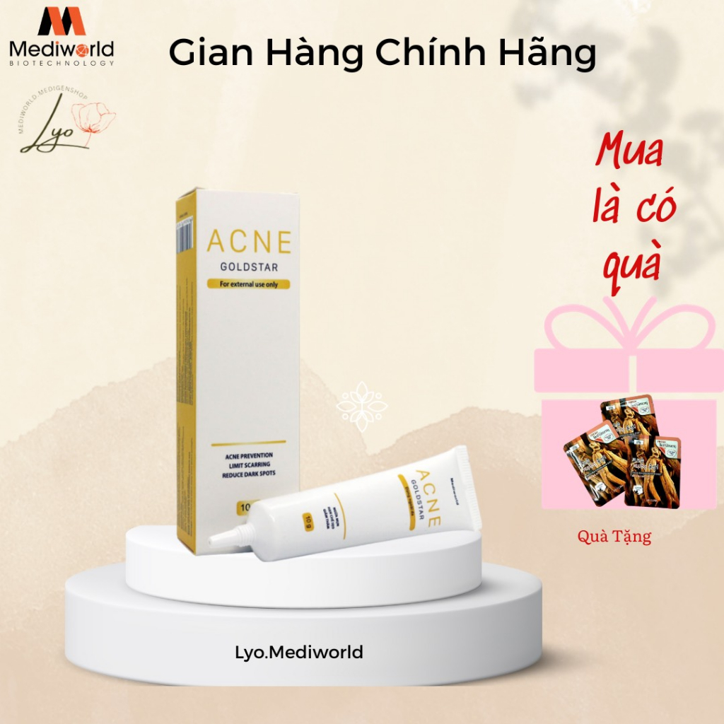 Kem Mụn Acne GoldStar mediworld – Sản phẩm hỗ trợ xử lý các loại mụn nhanh chóng, hiệu quả - Mediworld_store