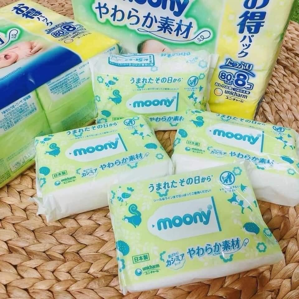Giấy ướt moony nội địa nhật