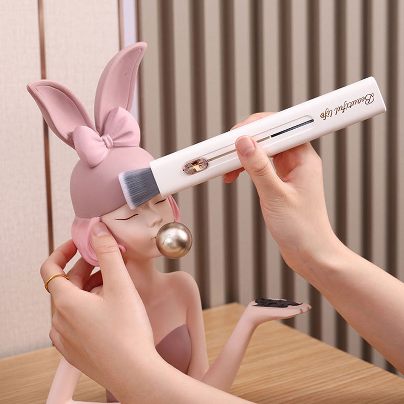 Feather duster household dust removal artifact electrostatic dust duster dust sweeping cleaning brush