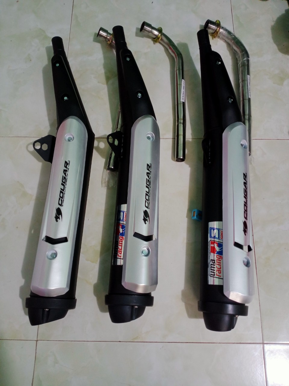 Pô uma  đít TFX.lắp xe máy sirius