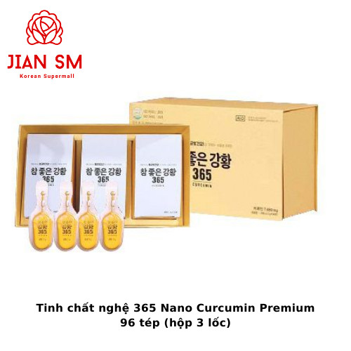 TINH CHẤT NGHÊ NANO 365 CURCUMIN PREMIUM HÀN QUỐC