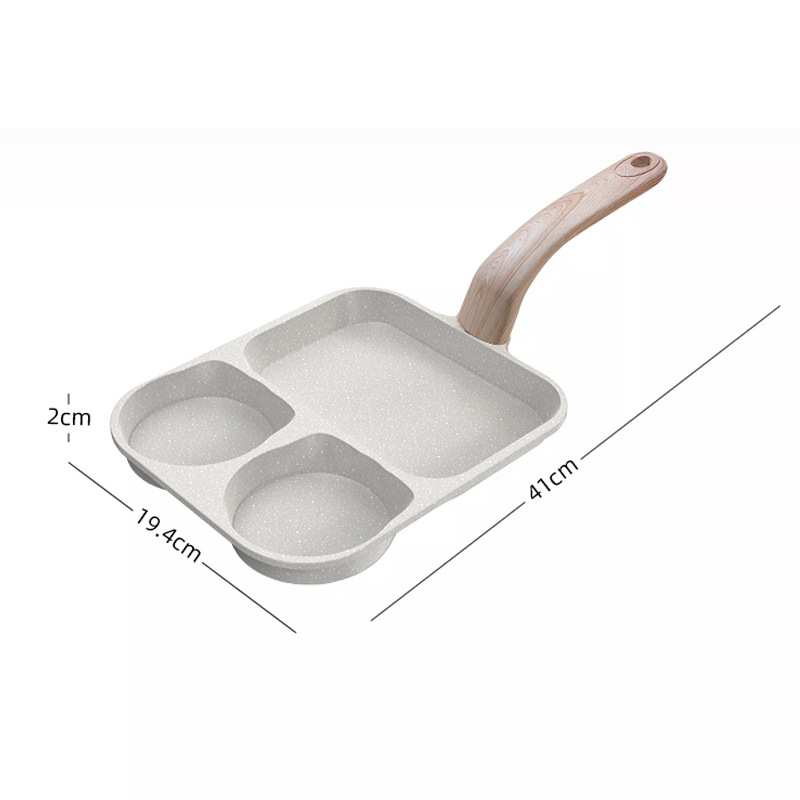 Fried egg pan pan Steak frying pan Medical stone material Sanheyi breakfast Guo Multifunctional non-stick pan