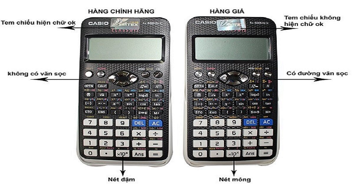 [Hàng chĩnh hãng] Máy tính học sinh FX 580VN Plus