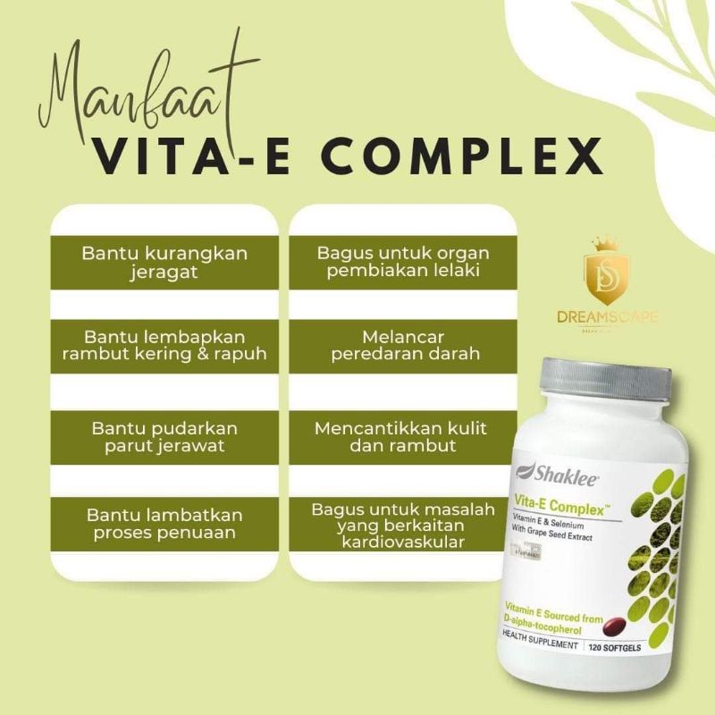 Vitamin E Complex Shaklee