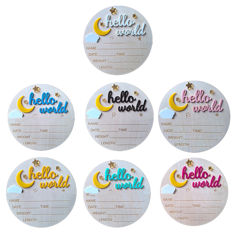 Wooden%20Hello%20World%20Newborn%20Sign,%20Cute%20Birth%20Announcement%20Board%20Baby%20Announcement%20-%20Image%209
