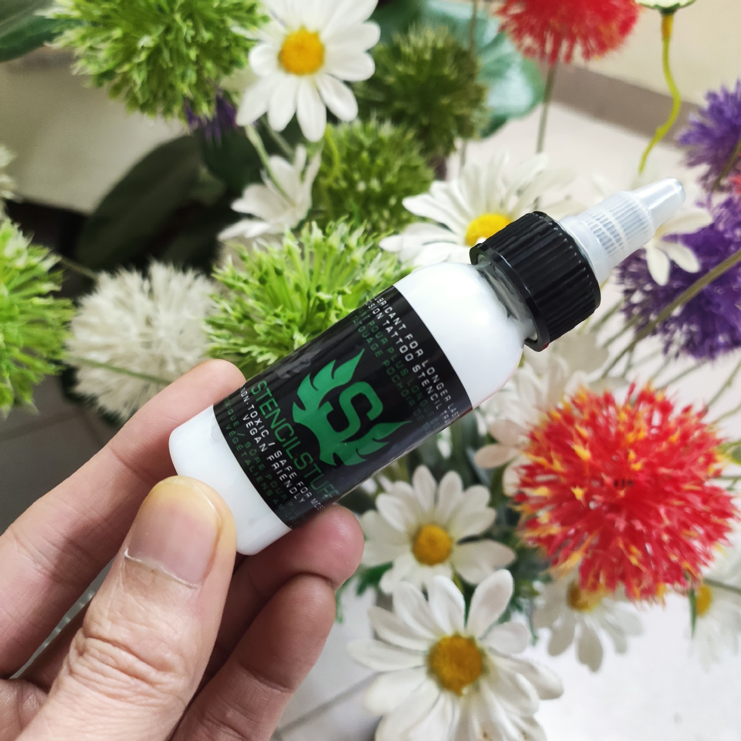 Gel in hình xăm Stencil Stuff Xanh 30ml / 1oz