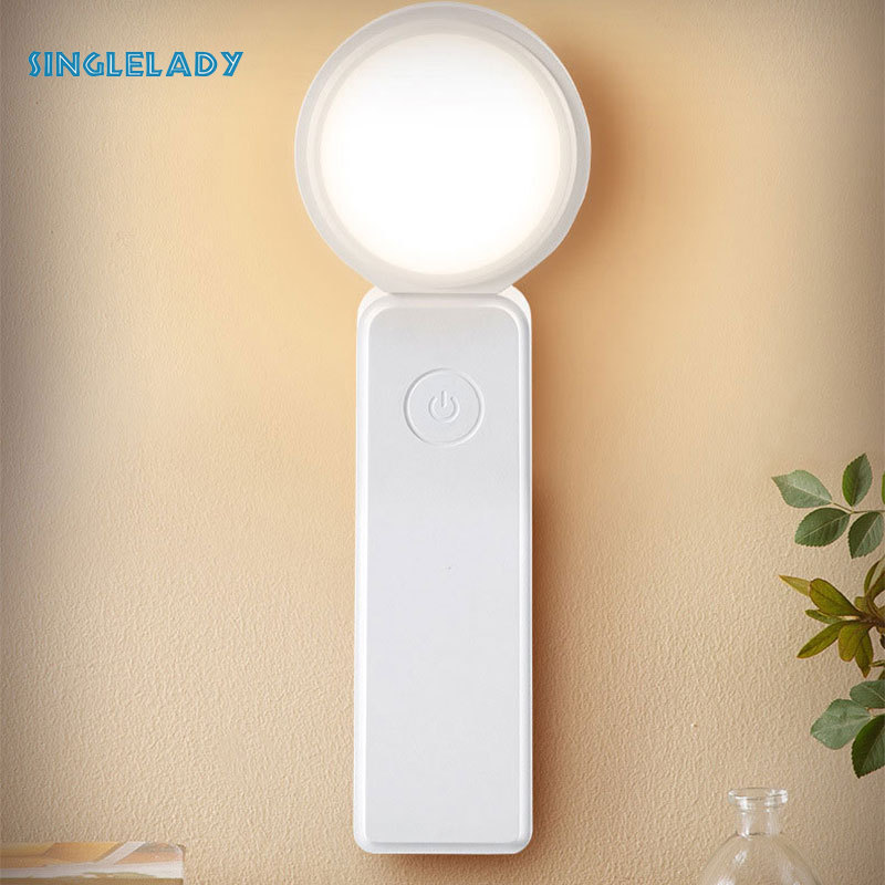 YONUO Portable small table lamp, student dormitory, special eye protection lamp for Xi, mini charging bed, bedroom bedside