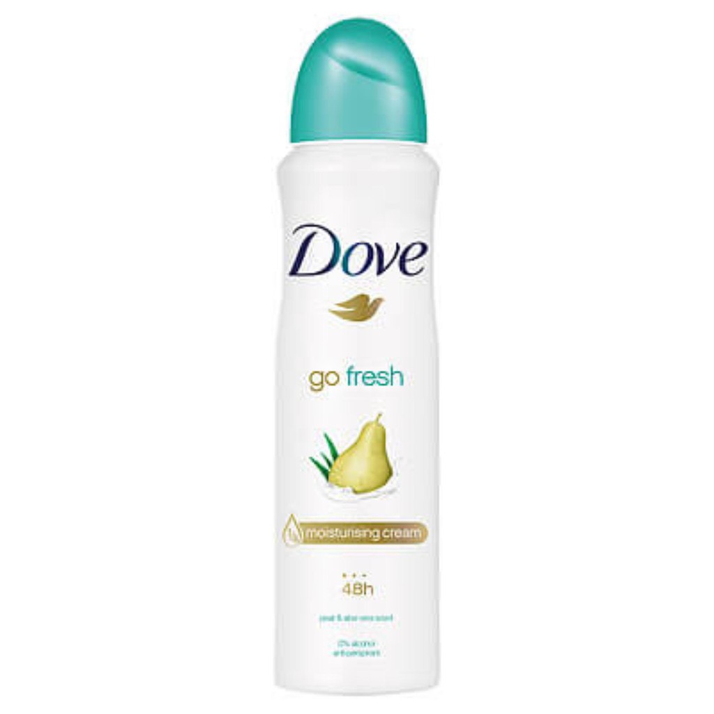 Xịt Khử Mùi Dove Go Fresh 150ml