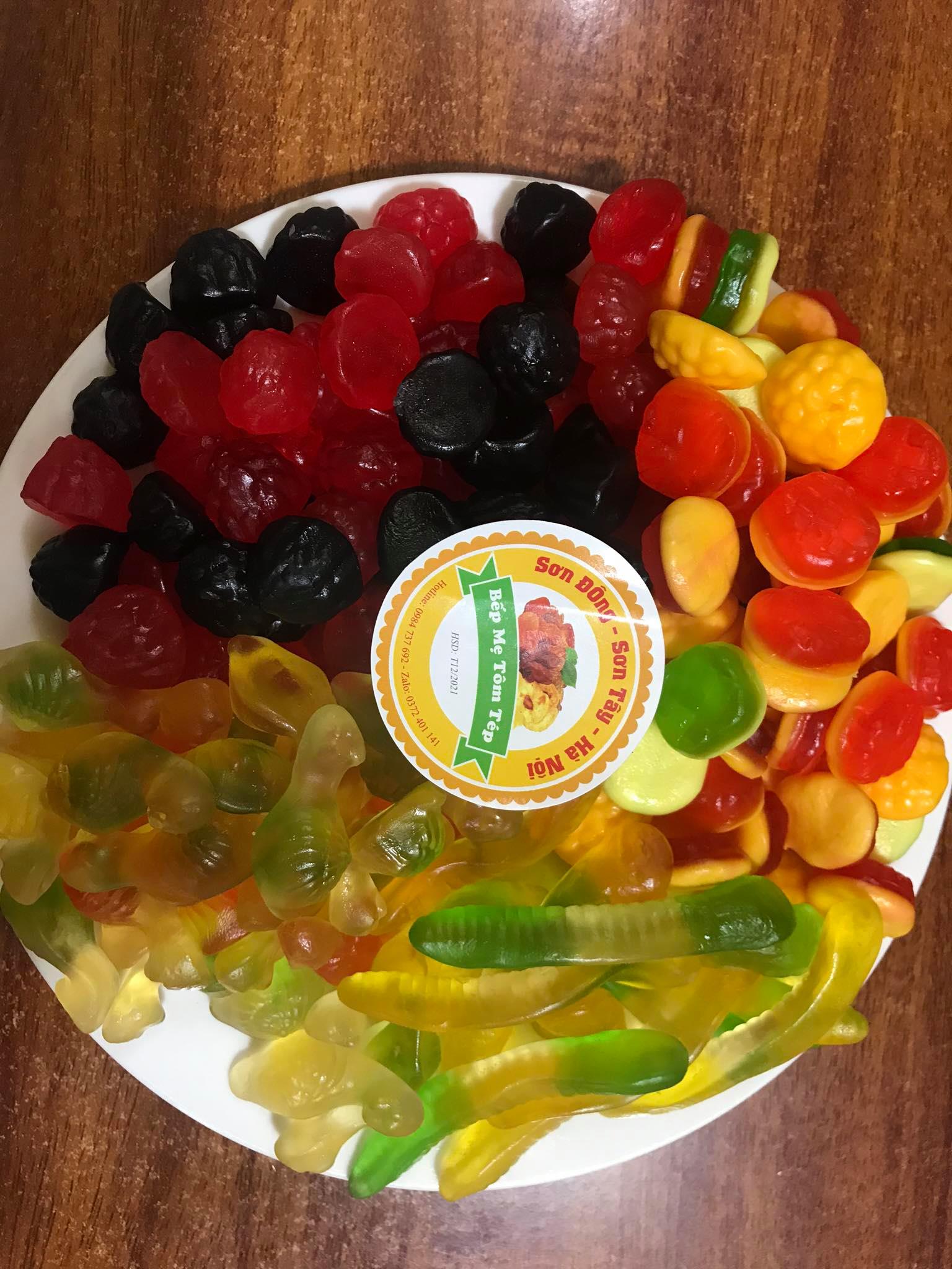 COMBO SỈ 5KG KẸO DẺO CHÍP CHÍP MIX VỊ ĐÀ LẠT