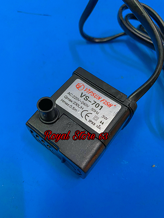 Vipsun VS 701 máy bơm nước bể cá, non bộ mini