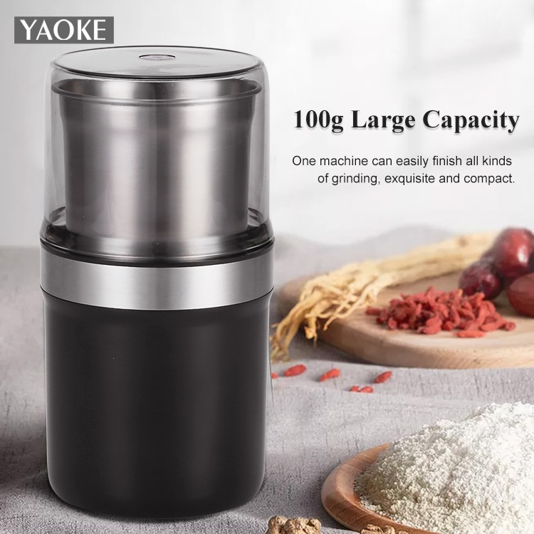 Máy xay cà phê 110V 220V Máy xay bột nhỏ chạy điện