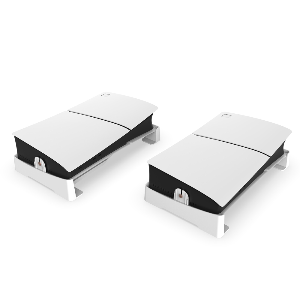 For PS5 Slim Horizontal Storage Stand Desktop Flat Stand Portable Stand