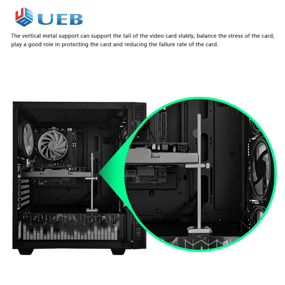 VT192 Aluminum GPU Support Desktop Case Graphics Video Card Holder
