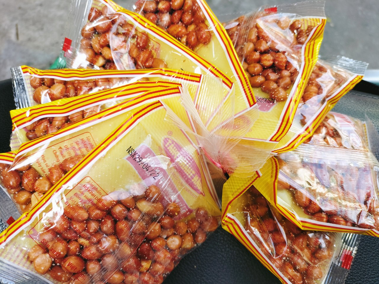 Combo 10 gói /5 gói đậu phộng muối giòn ngon