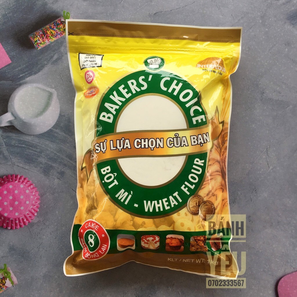 Bột mì Số 8 (Baker's Choice - INTERFLOUR)