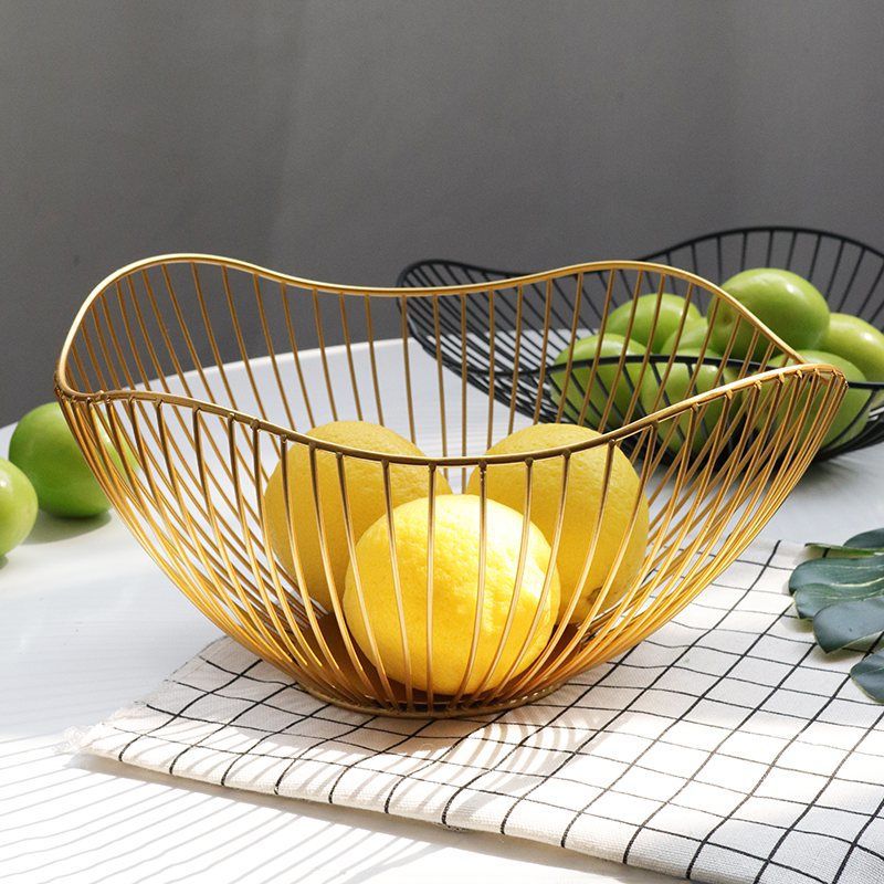 Rổ đựng trái cây  - Rổ kim loại decor