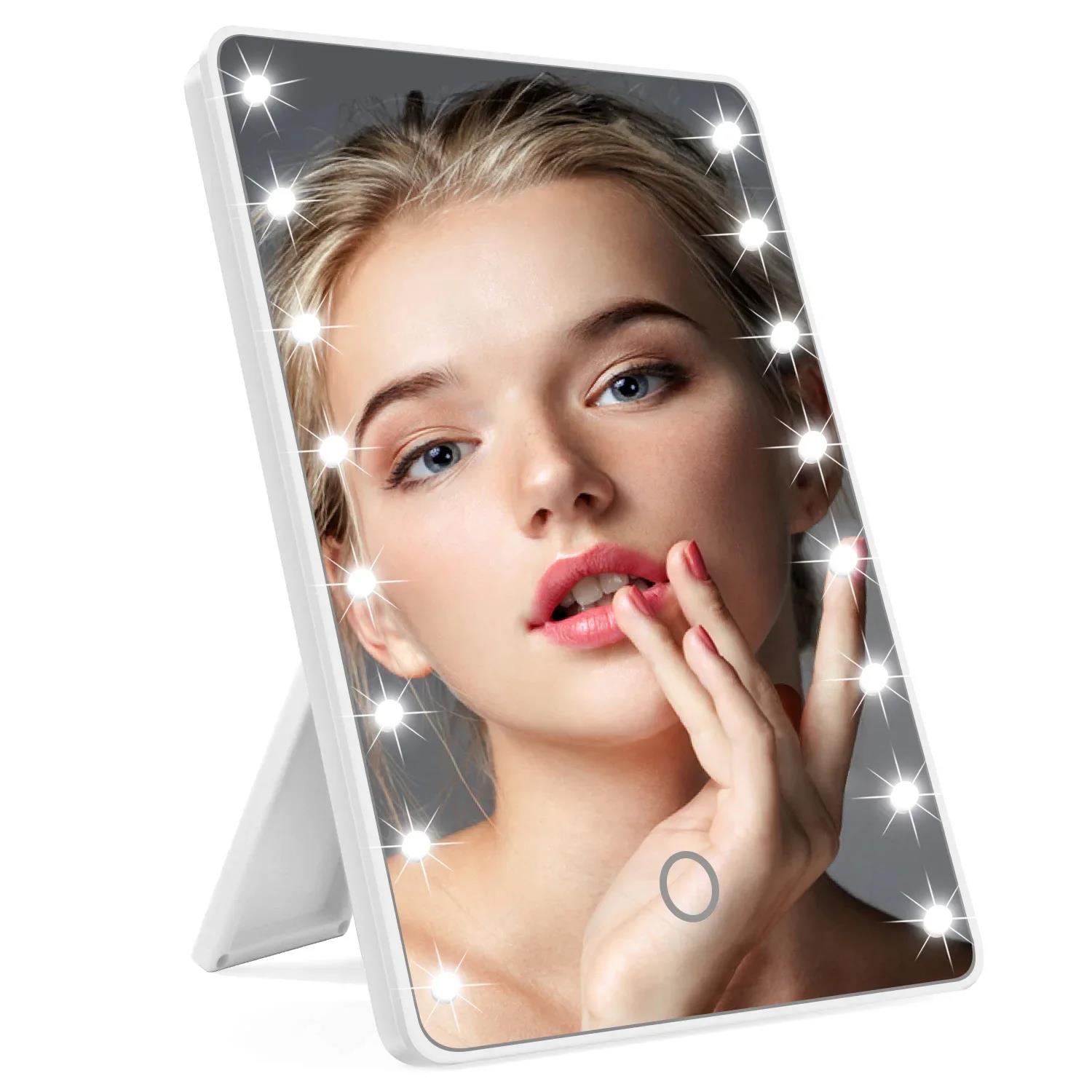 16%20LEDs%20Makeup%20Mirror%20with%20LED%20Touch%20Adjustable%20Light%20Portable%20Desktop%20Tabletop%20Cosmetic%20Mirror%20Travel%20Home%20Dressing%20Table%20Tools%20-%20Image%203