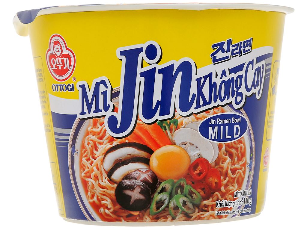 Mì Jin Không Cay Ottogi Tô 110g
