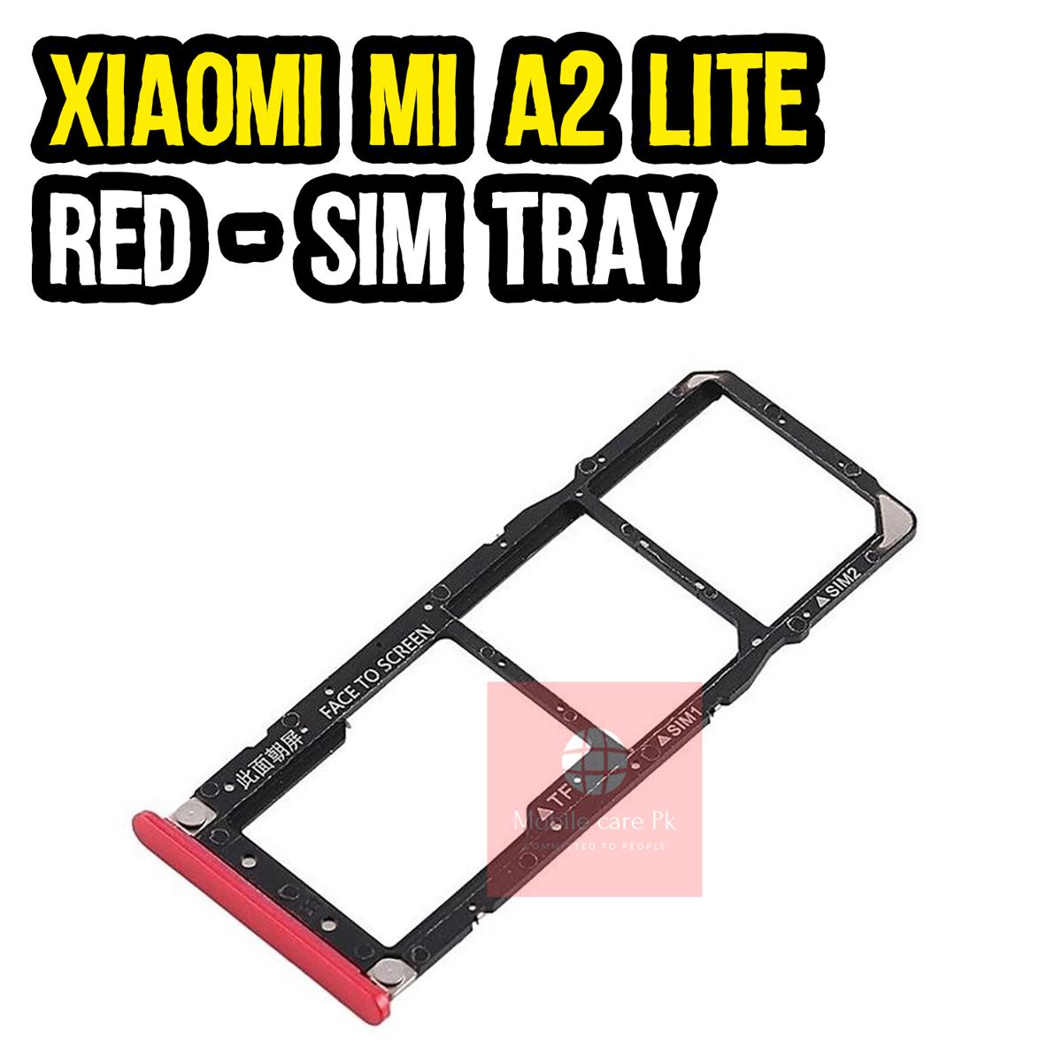 Xiaomi Mi A2 Lite SIM Tray Red | Daraz.pk