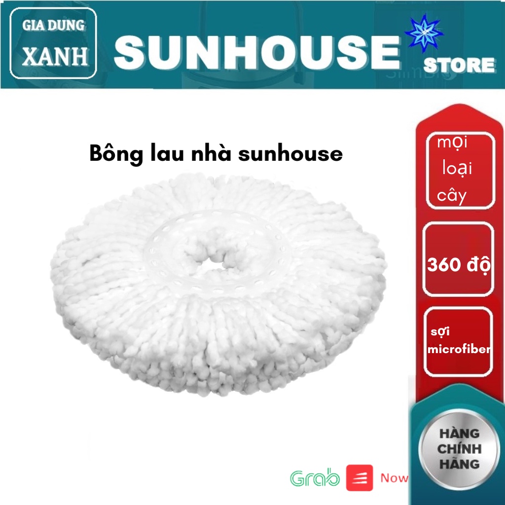 Bông Lau Nhà 360 Độ SUNHOUSE KS-CO350M (33k)