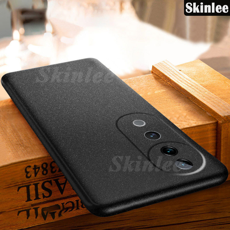 Phone case For Vivo V40 Back cover Matte Silicone Super Scrub Non-slip Frosted Soft Cover For Vivo V40 Pro Cover cases. 