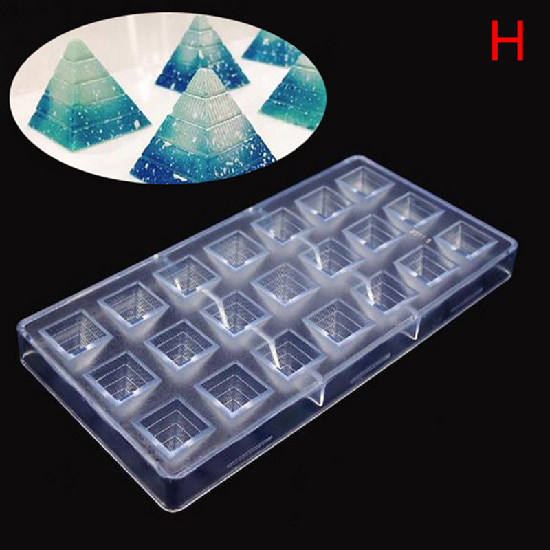3D Chocolate Mold Polycarbonate Sphere Chocolate Tools Thick Cake Grade Mold