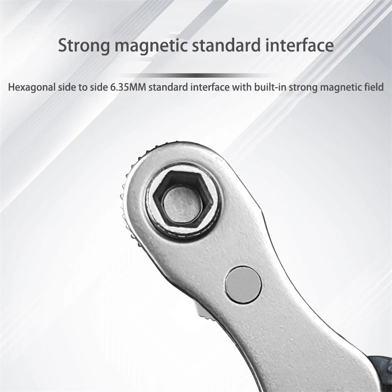 6mm double way ratchet screwdriver set right angle household multifunction wrench mini screwdriver