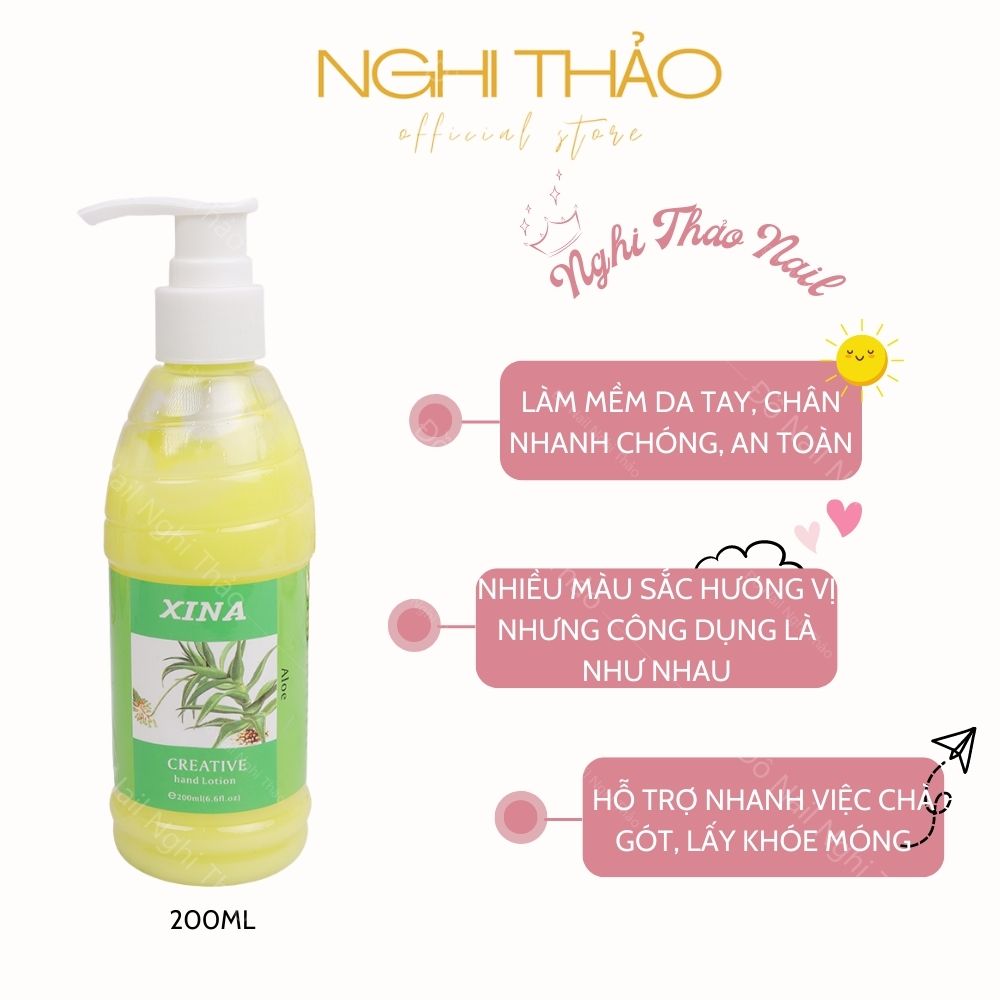 Kem làm mềm da nail 200ml