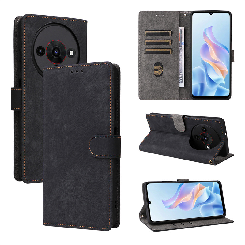 ZTE Blade A36 4G Wallet Phone Case with RFID Blocking Credit Card Holder,PU Leather Flip Folio Case Wallet with Kickstand Protective Case for ZTE Blade A36 4G.