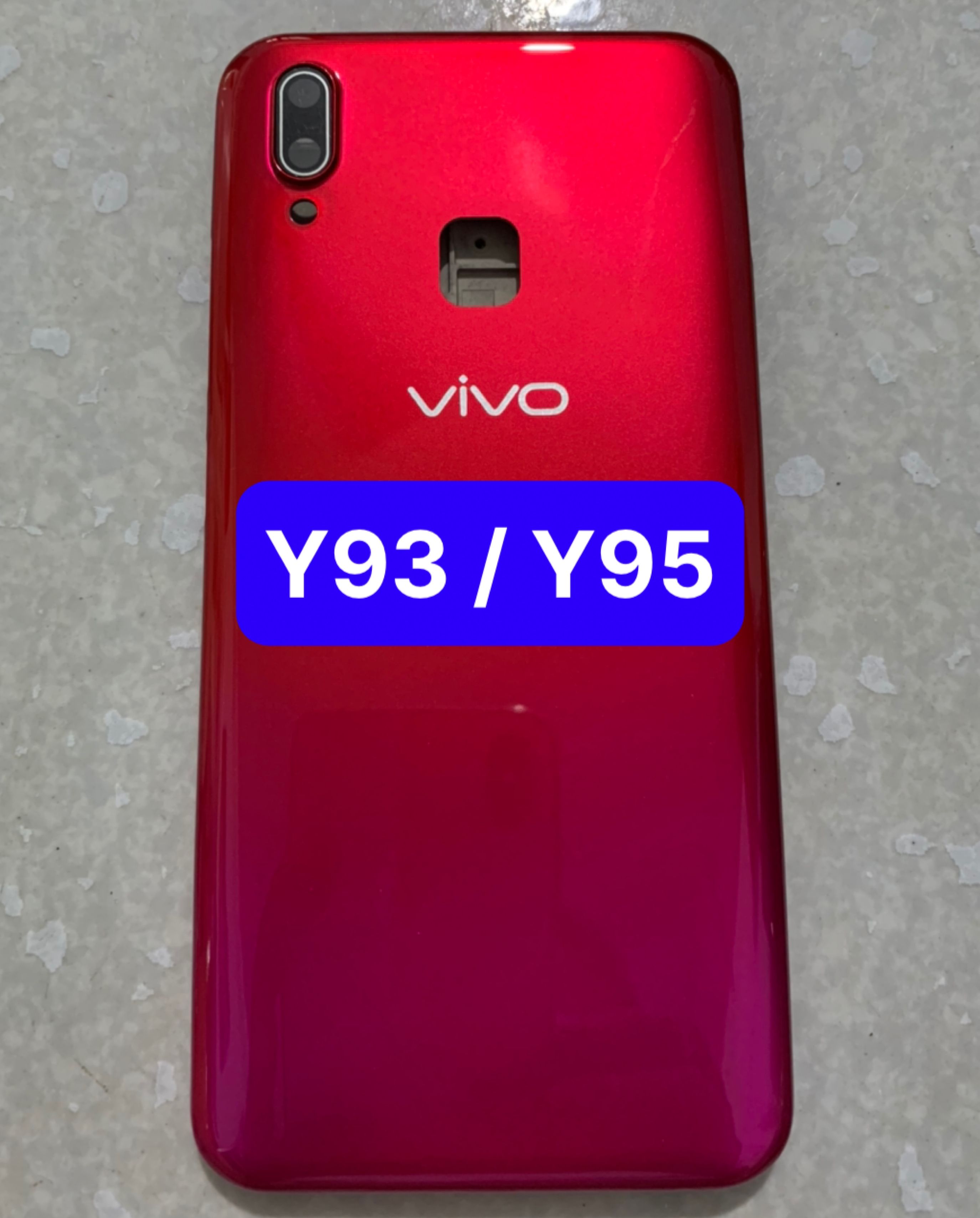 Lưng vỏ vivo y93 / y95 bản có vân tay