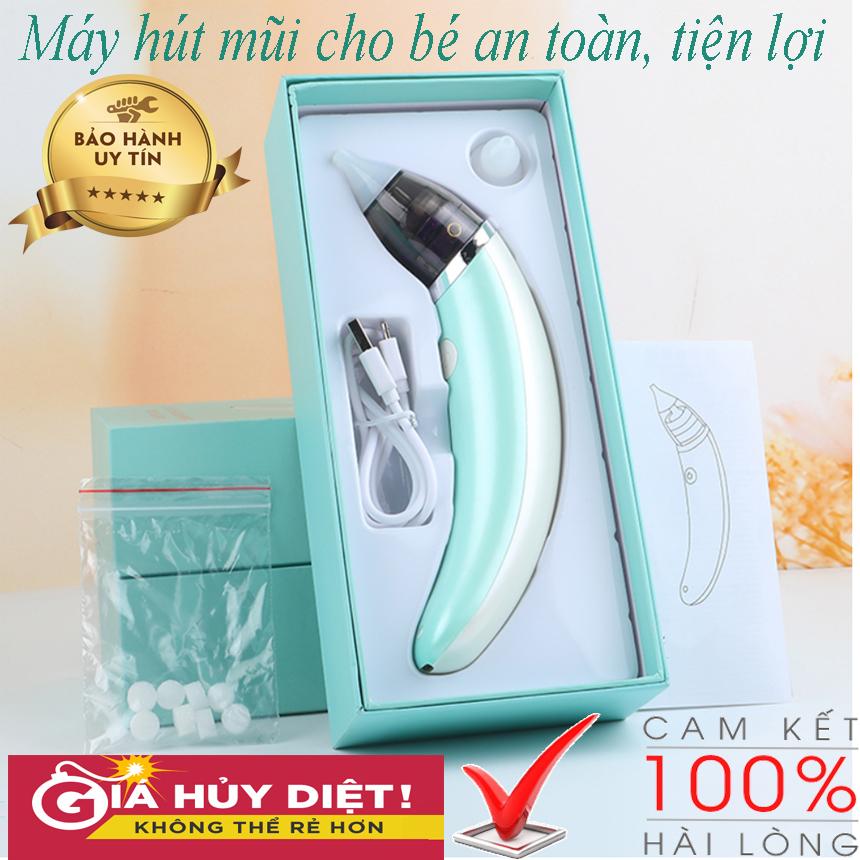 Máy hút mũi điện tử , máy hút mũi cầm tay , máy hút mũi điện tự động little bees lb-1801 thông minh 5 cấp độ giúp mẹ hút mũi bé một cách dễ dàng
